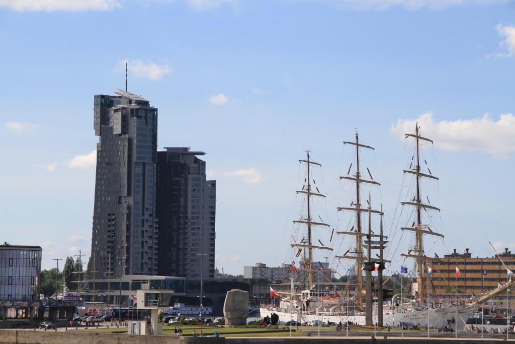 Apartmán Sea Towers Gdyně Exteriér fotografie