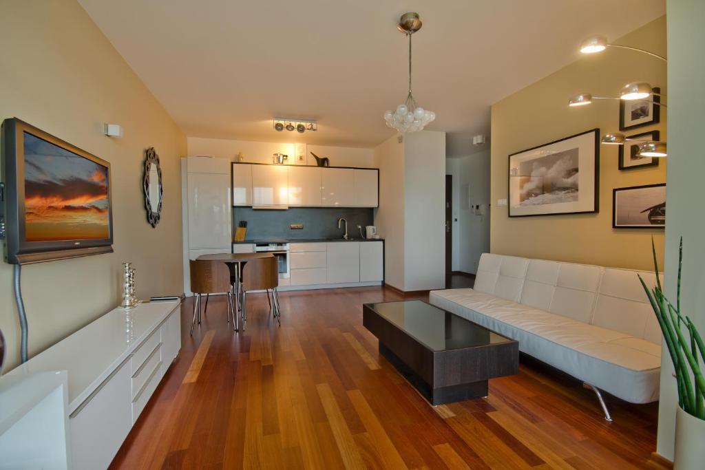 Apartmán Sea Towers Gdyně Pokoj fotografie