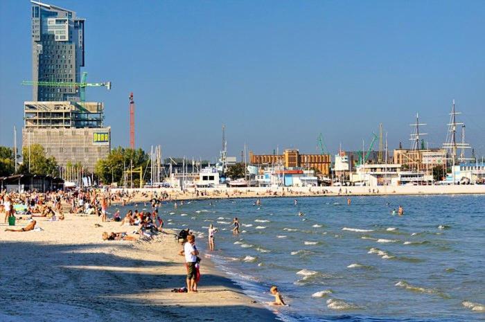 Apartmán Sea Towers Gdyně Exteriér fotografie